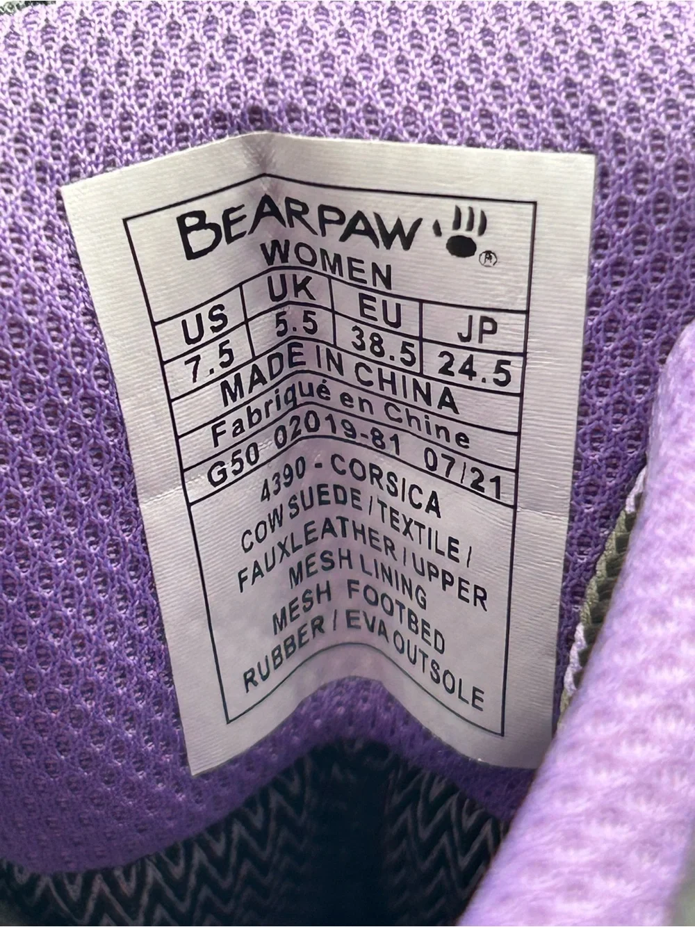 Bearpaw Women's Corsica Waterproof Grey Suede Hiking Boots size 7.5 NWOT